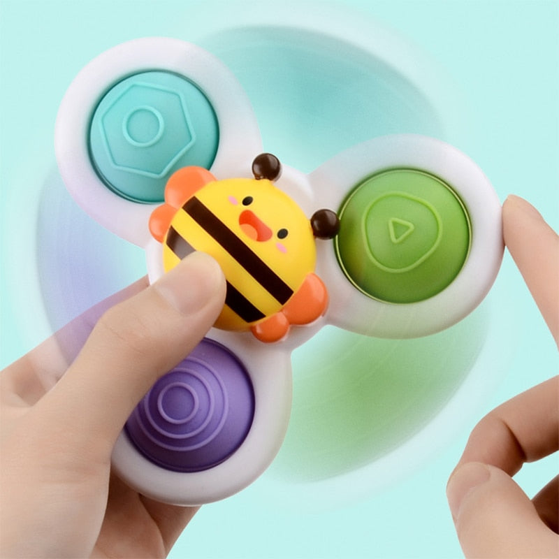 Baby Suction Spinner Bath Toy Baby Essentials-8