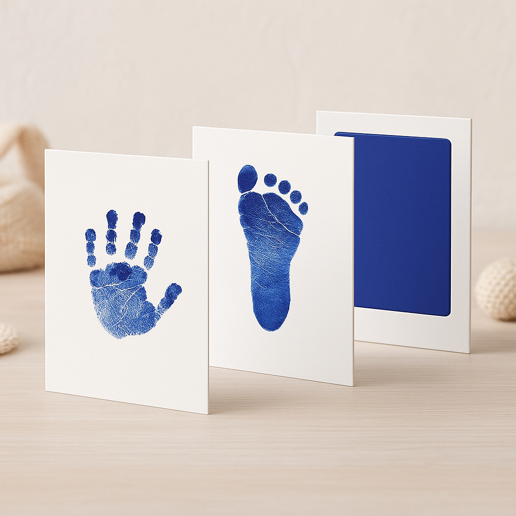 Baby Hand & Footprint Keepsake Pad Baby Essentials-5