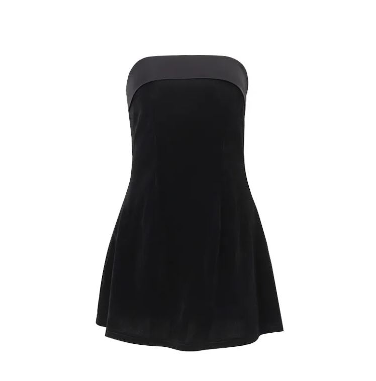 Women's Backless Off-Shoulder Tube Dress Shevorra