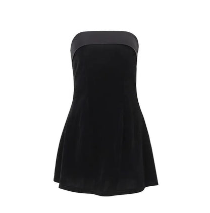 Women's Backless Off-Shoulder Tube Dress Shevorra