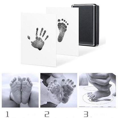 Baby Hand & Footprint Keepsake Pad Baby Essentials-5