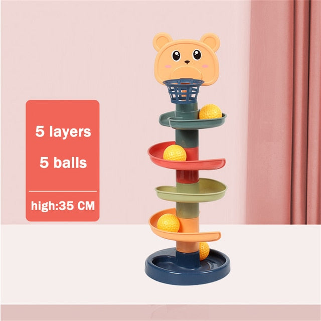 Rolling Ball Tower Baby Toy Baby Essentials-8